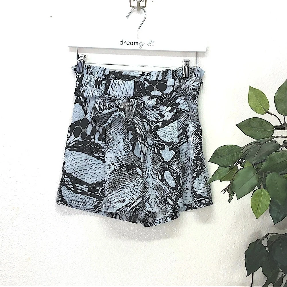Windsor Snake Print Shorts